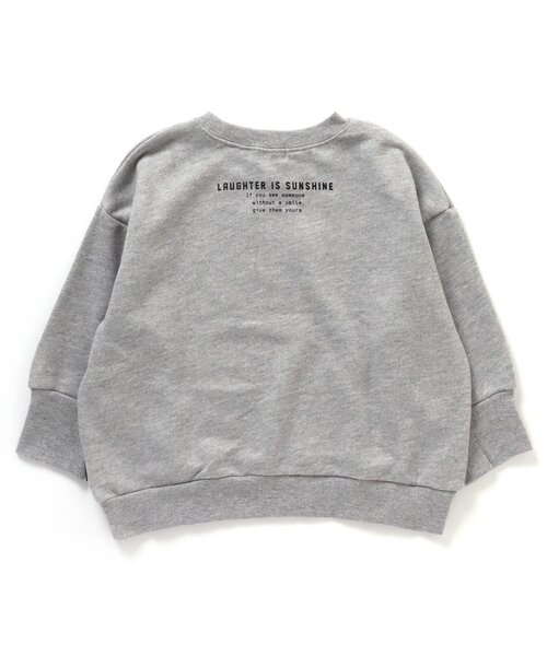 F.O.KIDS（エフオーキッズ）の「カラバリグラフィックトレーナー（スウェット・キッズ・レッド/カーキ/ベージュ/オレンジ/アイボリー/パープル/イエロー/ブラック/グレー/ブルー・120/150/90/100/130/140/95/80/110）」の14枚目の写真