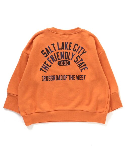 F.O.KIDS（エフオーキッズ）の「カラバリグラフィックトレーナー（スウェット・キッズ・レッド/カーキ/ベージュ/オレンジ/アイボリー/パープル/イエロー/ブラック/グレー/ブルー・120/150/90/100/130/140/95/80/110）」の17枚目の写真