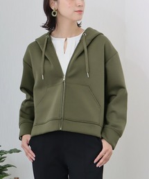 libelle more（リベル モア）の「ダンボールポンチ　バックフレア　ジップパーカー（その他アウター・レディース）」