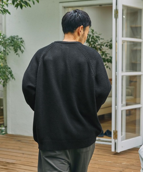 マルチファンクショナル イージーケア ビッグシルエット ラグラン