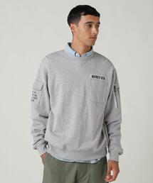 FATIGUE CREWNECK SWEAT / ファティーグ クルーネック スウェット / AVIREX / アヴィレックス