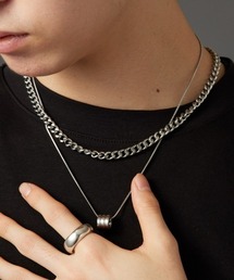 SETUP7（セットアップセブン）の「【SETUP7】シルバーチェーンネックレス KNF030 ※（ネックレス・メンズ）」