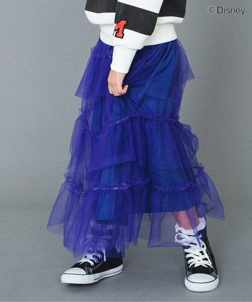 BREEZE（ブリーズ）の「WEB限定 チュールスカート（スカート・キッズ・ブルー/レッド/ブラック・130/110/90）」の2枚目の写真