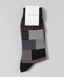 ◆パッチワークデザインソックス