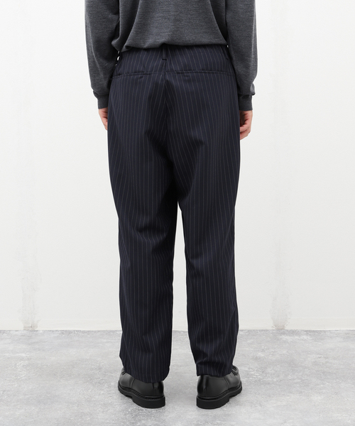 STILL BY HAND（スティルバイハンド）の「【STILL BY HAND / スティルバイハンド】T/W easy pants（スラックス・メンズ・ブラウン/ネイビー・46）」の5枚目の写真