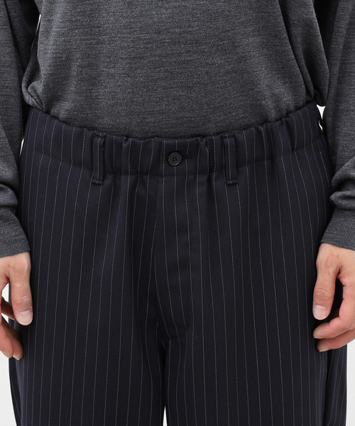 STILL BY HAND（スティルバイハンド）の「【STILL BY HAND / スティルバイハンド】T/W easy pants（スラックス・メンズ・ブラウン/ネイビー・46）」の6枚目の写真