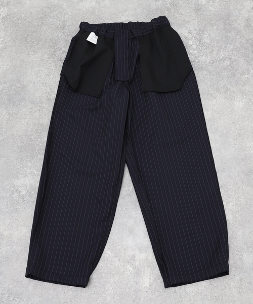 STILL BY HAND（スティルバイハンド）の「【STILL BY HAND / スティルバイハンド】T/W easy pants（スラックス・メンズ・ブラウン/ネイビー・46）」の13枚目の写真