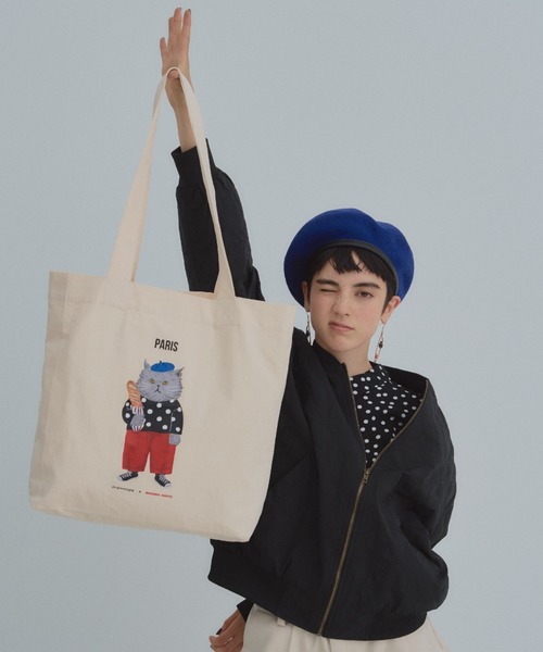 manana suerte（マニャーナスエルテ）の「CATモチーフトートバッグ（トートバッグ・レディース・その他1/その他2・FREE）」の7枚目の写真