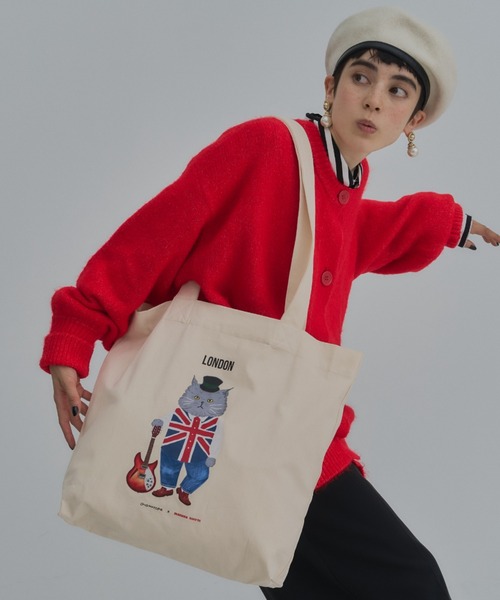 manana suerte（マニャーナスエルテ）の「CATモチーフトートバッグ（トートバッグ・レディース・その他1/その他2・FREE）」の12枚目の写真