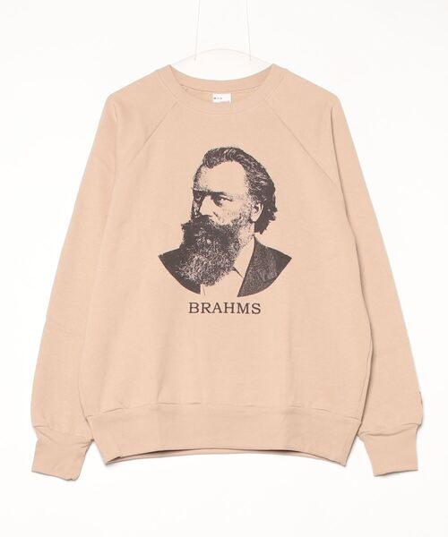 【美品】Healthknit ブラームス classic スウェット　Ｌ Healthknit トレーナー スウェット CLASSIC SWEAT L/S BRAHMS