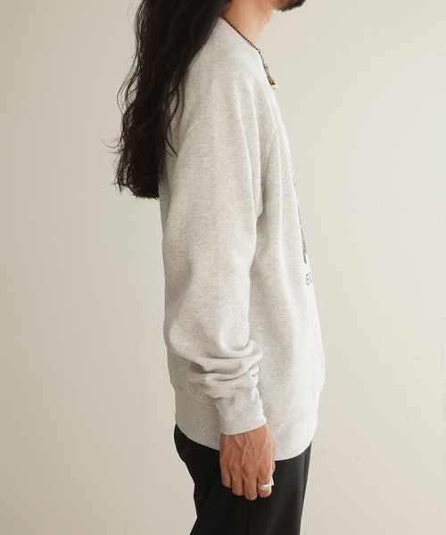 Healthknit(ヘルスニット)の「Healthknit CLASSIC SWEAT L/S BRAHMS (54019)(スウェット・メンズ・ヘザーグレー/レッド/マスタード/サンドベージュ・MEDIUM/LARGE/X-LARGE)」の16枚目の写真