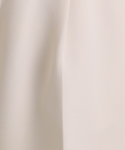 OPAQUE.CLIP（オペークドットクリップ）の「◆≪通勤・セレモニー/セットアップ対応≫ ワイドパンツ/ダブルクロス【洗濯機洗い可】（その他パンツ・レディース・ネイビー/ライトベージュ/ブラック・38/34/36/42/40）」の15枚目の写真