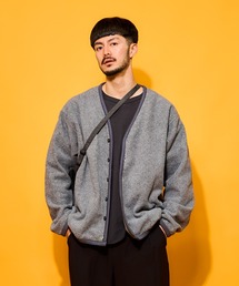 SOLID FLEECE CARDIGAN/ソリッド フリース カーディガン