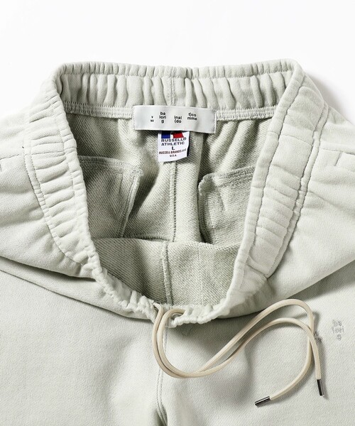 BAL（バル）の「BAL × RUSSEL ATHELETIC / SWEAT PANTS（スウェットパンツ・メンズ・オフホワイト・MEDIUM/LARGE/X-LARGE）」の6枚目の写真