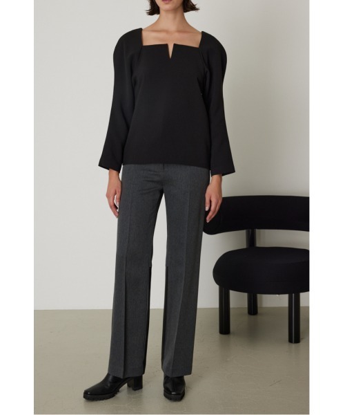 RIM.ARK（リムアーク）の「Sleeve on shoulder design tops（Tシャツ/カットソー・レディース・グレー/ブラック・36/38）」の17枚目の写真