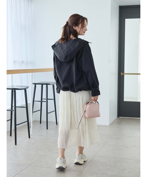 fifth(フィフス)の「ボートネックニットスカートセットアップ(セットアップ・レディース・ブラック/グレー/ラベンダー/ホワイト・M)」の7枚目の写真