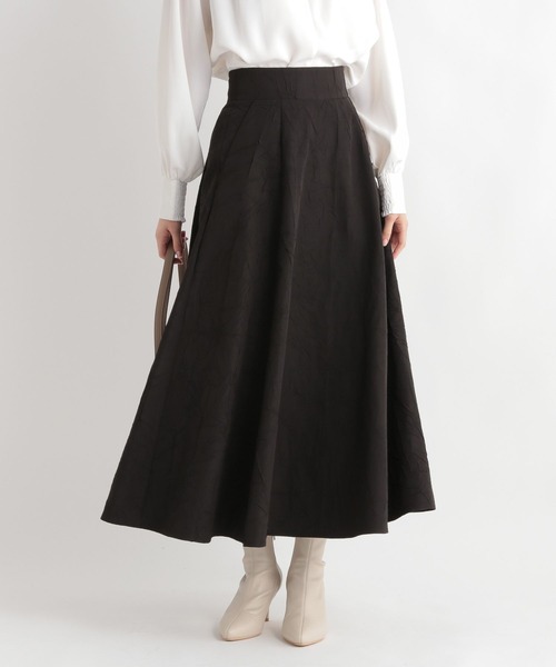 Andemiu(アンデミュウ)の「ワッシャーレースアップフレアスカート 100551(スカート・レディース・ホワイト/ベージュ/ブラック・FREE)」の18枚目の写真