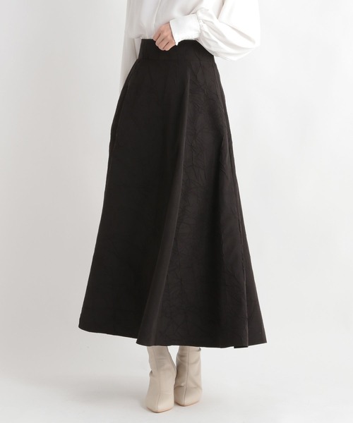 Andemiu(アンデミュウ)の「ワッシャーレースアップフレアスカート 100551(スカート・レディース・ホワイト/ベージュ/ブラック・FREE)」の19枚目の写真