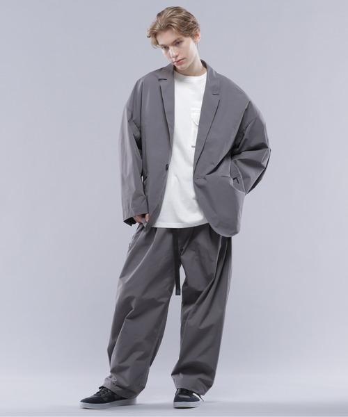 MANASTASH（マナスタッシュ）の「MANASTASH/マナスタッシュ/EXTRA MILE TUCK PANTS/エクストラマイルタックパンツ（その他パンツ・メンズ・ブラック/グレー・M/L）」の3枚目の写真