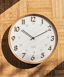 COMMON WARE（コモンウェアー）の「EC:AMPERSAND  Carving Series Wall Clock カービング ウォールクロック 壁掛け時計（掛け時計・キッズ）」