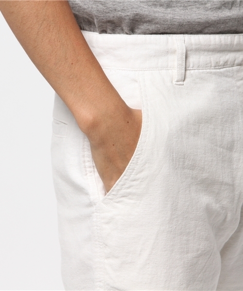 WEGO(ウィゴー)の「WEGO/綿麻ショーツ(その他パンツ・メンズ・ホワイト/レッド/ネイビー・LARGE/MEDIUM)」の12枚目の写真
