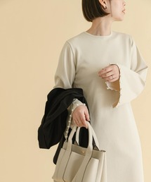 F by ROSSO | F by ROSSO　パールスリーブニットワンピース(ワンピース)