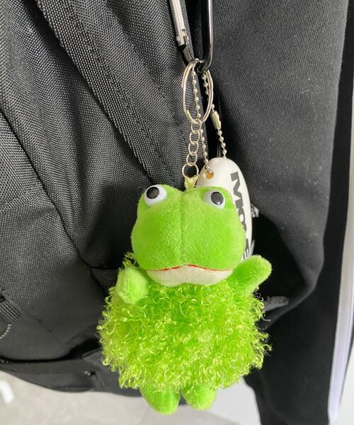 WEGO（ウィゴー）の「WEGO/もこもこミニアニマルキーホルダー