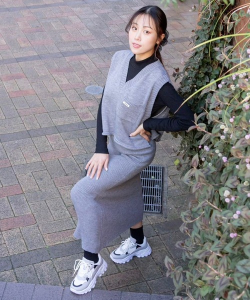 Fusione(フュージョン)の「【Fusione×HARUKA】ダッドスニーカー(ZOZOTOWN限定アイテム)(スニーカー・レディース・ブラウン/ブラック/ホワイト・38/36/40/41/39/42/37)」の14枚目の写真