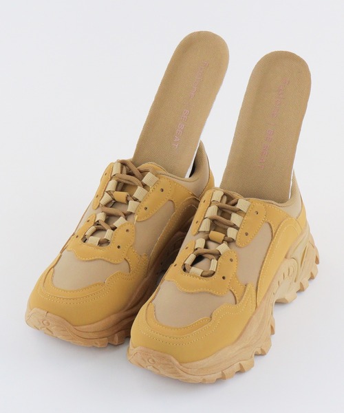 Fusione(フュージョン)の「【Fusione×HARUKA】ダッドスニーカー(ZOZOTOWN限定アイテム)(スニーカー・レディース・ブラウン/ブラック/ホワイト・38/36/40/41/39/42/37)」の7枚目の写真