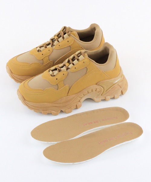 Fusione(フュージョン)の「【Fusione×HARUKA】ダッドスニーカー(ZOZOTOWN限定アイテム)(スニーカー・レディース・ブラウン/ブラック/ホワイト・38/36/40/41/39/42/37)」の8枚目の写真