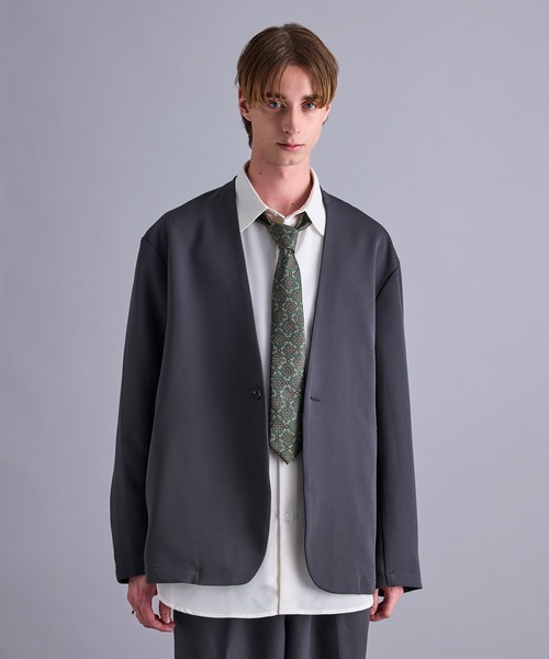 JUNRED（ジュンレッド）の「【 追加生産 】ジャガードネクタイ（ネクタイ・メンズ・ブラック/グリーン/レッド・FREE）」の19枚目の写真