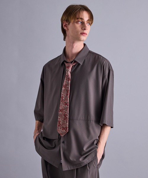 JUNRED（ジュンレッド）の「【 追加生産 】ジャガードネクタイ（ネクタイ・メンズ・ブラック/グリーン/レッド・FREE）」の20枚目の写真