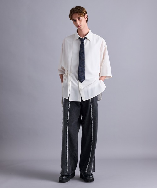 JUNRED（ジュンレッド）の「【 追加生産 】ジャガードネクタイ（ネクタイ・メンズ・ブラック/グリーン/レッド・FREE）」の21枚目の写真