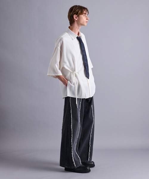 JUNRED（ジュンレッド）の「【 追加生産 】ジャガードネクタイ（ネクタイ・メンズ・ブラック/グリーン/レッド・FREE）」の22枚目の写真