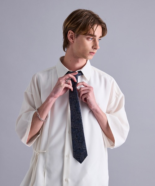 JUNRED（ジュンレッド）の「【 追加生産 】ジャガードネクタイ（ネクタイ・メンズ・ブラック/グリーン/レッド・FREE）」の17枚目の写真