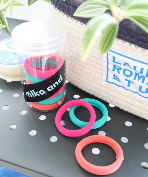 セール】ケース入りヘアゴム（ヘアゴム）｜niko and（ニコアンド