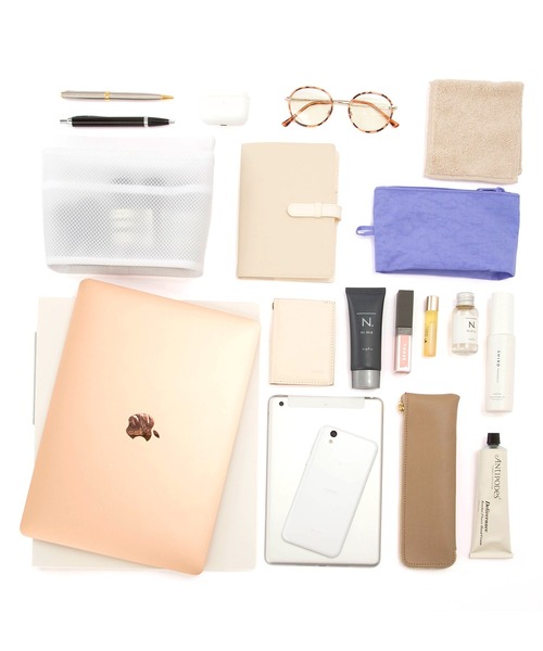 Jewelna Rose（ジュエルナローズ）の「【PCケース付・A4収納】OLバッグ エト トートバッグ 横型 11931（ビジネスバッグ・レディース・チャコールグレー/ブラック/グレイッシュベージュ/ピンクベージュ/ライトグレー/スモークピンク・FREE）」の21枚目の写真