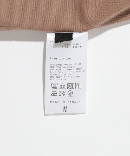 REIGNING CHAMP（レイニングチャンプ）の「REIGNING CHAMP/MIDWEIGHT JERSEY T-SHIRTRC-1311（Tシャツ/カットソー・メンズ・ピンク/ネイビー・LARGE）」の7枚目の写真