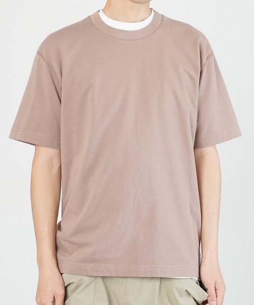 REIGNING CHAMP（レイニングチャンプ）の「REIGNING CHAMP/MIDWEIGHT JERSEY T-SHIRTRC-1311（Tシャツ/カットソー・メンズ・ピンク/ネイビー・LARGE）」の8枚目の写真