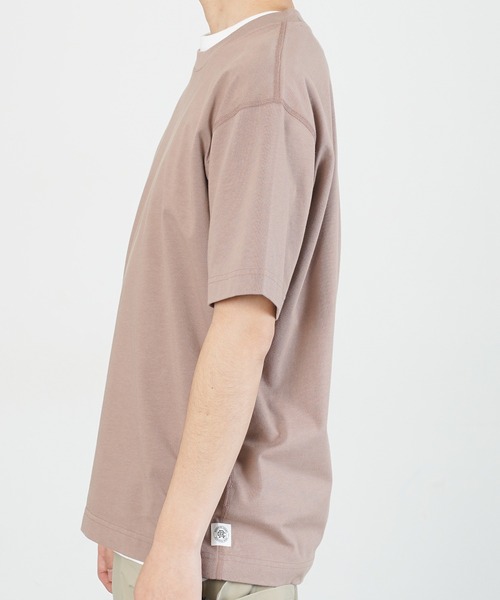 REIGNING CHAMP（レイニングチャンプ）の「REIGNING CHAMP/MIDWEIGHT JERSEY T-SHIRTRC-1311（Tシャツ/カットソー・メンズ・ピンク/ネイビー・LARGE）」の9枚目の写真