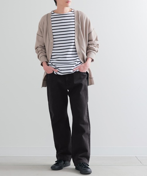 n'OrLABEL(ノアールレーベル)の「『ヨーク切り替えストレートデニムパンツ』(デニムパンツ・メンズ・インディゴブルー/ブラック・XL/L/M)」の4枚目の写真