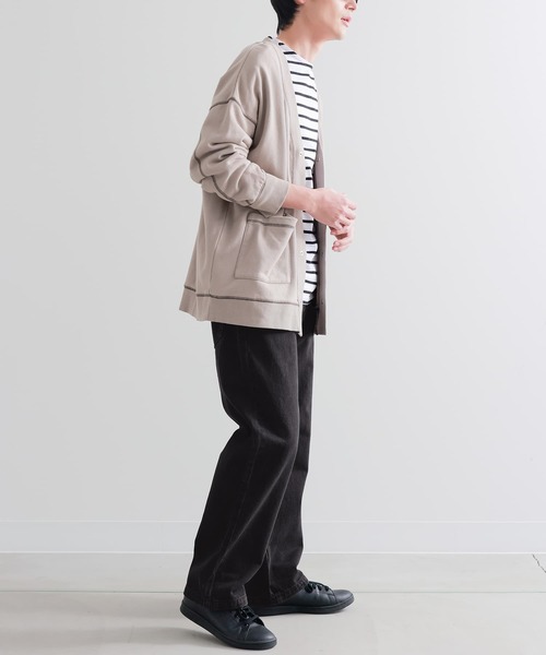n'OrLABEL(ノアールレーベル)の「『ヨーク切り替えストレートデニムパンツ』(デニムパンツ・メンズ・インディゴブルー/ブラック・XL/L/M)」の6枚目の写真