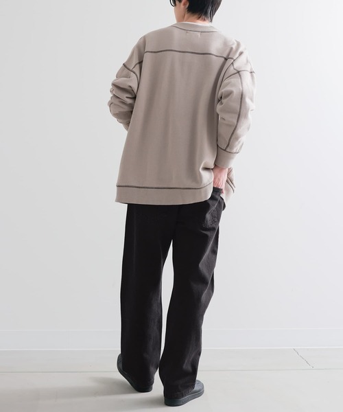 n'OrLABEL(ノアールレーベル)の「『ヨーク切り替えストレートデニムパンツ』(デニムパンツ・メンズ・インディゴブルー/ブラック・XL/L/M)」の7枚目の写真