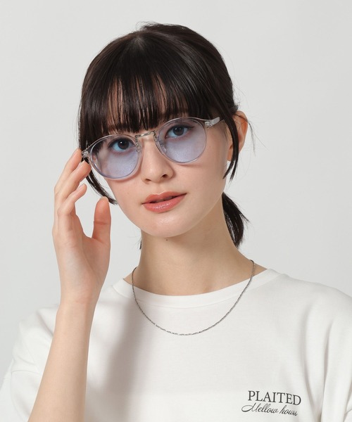 LAKOLE（ラコレ）の「ボスリントンシルバーメタルサングラス / 994596（サングラス・レディース・その他4/ブラウン/ナチュラル/グレー/ライトブルー/アイボリー・FREE）」の6枚目の写真