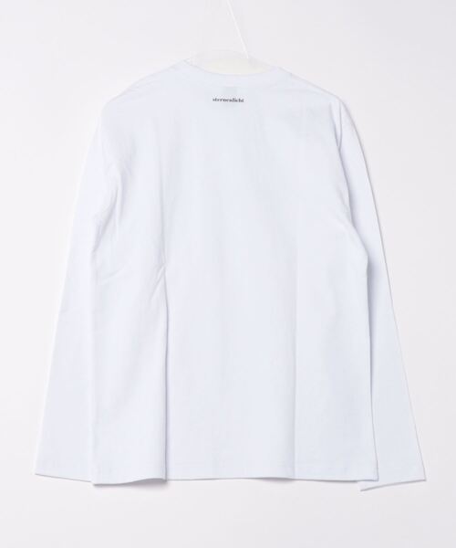 VIBGYOR(ヴィブジョー)の「ヘヴィウェイト天竺 プリント 長袖 クルーネック(Tシャツ/カットソー・メンズ・ホワイト/イエロー系その他/ブラック・MEDIUM/LARGE)」の15枚目の写真