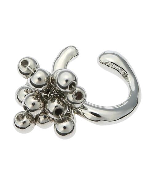 Green　Parks（グリーンパークス）の「every　walk.メタルボールイヤカフセット（イヤリング・レディース・シルバー・FREE）」の4枚目の写真