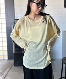 【美品】pamm 網点シースルーロンT イエロー PAMM 網点シースルーロンT