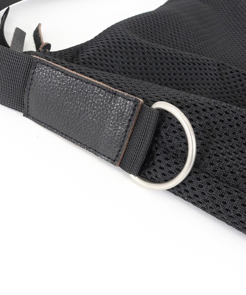 ADAM PATEK(アダムパテック)の「mko11781- mesh shoulderbag ショルダーバッグ(ショルダーバッグ・メンズ・ブラック・FREE)」の4枚目の写真