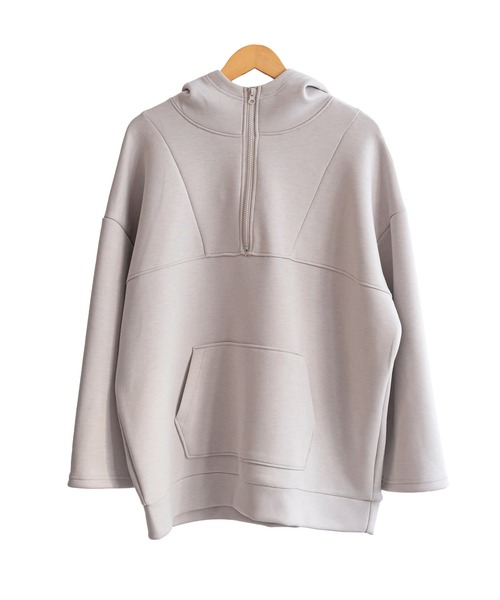 mili an deni（ミリアンデニ）の「スクーバハーフジッププルオーバー（スウェット・レディース・アイボリー/アッシュグレー/ブラック・M/L）」の21枚目の写真