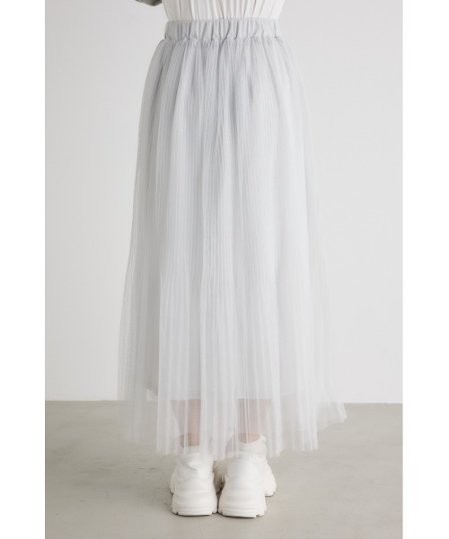 rienda(リエンダ)の「ラメチュールプリーツスカート 春服(スカート・レディース・グレー/ライトピンク/ネイビー・SMALL/MEDIUM)」の17枚目の写真